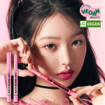 [Jang Wonyoung PICK] Amuse Lip Smudger, Korea kosmeetika, KPOP 01 Peach brown