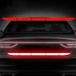 Helkuri kleebis Autole kleepuv helkurteip Reflex v&auml;limine hoiatusriba punane