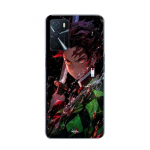 Coque Maniacase pour Oppo A16s Demon Slayer Tanjiro Kamado &eacute;nerv&eacute; manga anime
