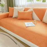 &Uuml;hev&auml;rviline diivanikate libisemiskindel &uuml;lit&auml;pne žakaarv&auml;rvi diivani r&auml;tikupadja kate elutoa diivani katted Diivani katted 30x50cm pillowcase oranž