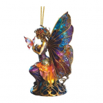 Halloweeni ripats akr&uuml;&uuml;l n&otilde;iaga haldjaga riputatavad kaunistused v&auml;rvilised liblikatiibade ripats auto koti Halloweeni dekoor