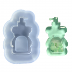 Resin Shaker Vorm DIY Kiirliiva valamine Epoksiid Silikoonvorm Vaigu Epoksiid Ehtevormid Ripatsite kaunistamiseks