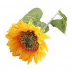 Kunstlillede mitmeotstarbeline erksav&auml;rviline kunstsiidist lillede simulatsioon p&auml;evalilleekraan kingituste jaoks Three heads mandariiniv&auml;rvi