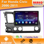 Autostereo raadio Honda Civicule 8th 8gen 2005 2006 2007 2008 2009 2010 2011 multimeedia juhtmevaba carplay android auto 4 core 1GB+32GB carplay