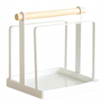 L&otilde;ikelaua hoidik Moodne raskeveokite libisemisvastane tugev kandev&otilde;ime Multifunktsionaalne t&ouml;&ouml;laua poti kaas l&otilde;ikur &auml;ravoolu hoiuresti korrastaja valge