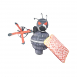 Kosmonaut Skibidi Tualett Pehme M&auml;nguasi Kohapealne Pilkav Tualettmees Pehme M&auml;nguasi J&auml;lgimine