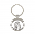 Lhasa Apso - keychain with a dog, keychain with a print, personalized pendant from the Art-Dog brand