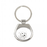 Poodle - keychain with a dog, keychain with a print, personalized pendant from the Art-Dog brand