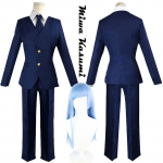Anime Miwa Kasumi Cosplay Jujutsu Kaisen Cosplay Kost&uuml;&uuml;m Jakk P&uuml;ksid Parukas T&auml;iskomplekt Halloween Karnevali Pidustus Naiste Kost&uuml;&uuml;m L-(Costume+Wig)