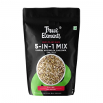 True Elements Segu seemneid s&ouml;&ouml;miseks - 5 &uuml;hes seemnesegu 250g | S&ouml;&ouml;davad seemned | Tervislikud seemne sn&auml;kid | 100% naturaalsed ja r&ouml;stitud seemned | Kiudainerikkad seemned