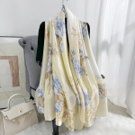 Uus Four Seasons saadaval Uus siid, suur &otilde;huke v&auml;limine kaelakaitse sall p&auml;ikesekaitsekreem, soe rannar&auml;tik naistele 180*90