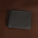 Nahast juhiloa kate, meeste ja naiste mootors&otilde;iduki ID-kohver Lihtne juhiloa kaitse&uuml;mbris must