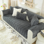 1 tk Pl&uuml;&uuml;sist Diivanipadi Talvine Paksustatud ja Libisemiskindel Diivanipadi Istmepadi Tool Lamamistool Kodu Kaitsekate 1seater 70x70CM