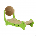 Cat Scratcher Scratching Board 3 in 1 Pet Sleeping Bed with Ball for Indoor Cats