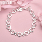 925 h&otilde;bedast &otilde;&otilde;nsast s&uuml;damest k&auml;ev&otilde;ru Moodsad pulmaehted 20CM