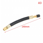 P&otilde;imitud painduv voolik rehvi auto veljed rehvi klapi varred pikendustoru adapter 100mm