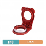 V&otilde;ileiva l&otilde;ikur ja tihendaja &uuml;mberp&ouml;&ouml;ratav v&otilde;ileiva l&otilde;ikamise t&ouml;&ouml;riist lastele l&otilde;unas&ouml;&ouml;giks roostevabast terasest teraga &uuml;mmargune v&otilde;ileiva r&ouml;stsai vorm CHINA punane