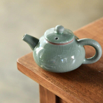 Celadon Crackle Glaze Teekannud Traditsiooniline teekomplekt Must Oolongi teekeetja Keraamiline teekann Blooming Flower Tea Joogin&otilde;ud photo color7