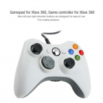 Blanc - Manette de jeu pour c&acirc;ble USB Xbox 360 C02128