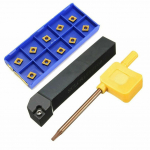 SCLCR1212H06 Treipingi treit&ouml;&ouml;riistahoidik + 10 tk CCMT060204-HM VP15TF siset&uuml;kk t&ouml;&ouml;riist