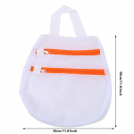 V&otilde;rgulukuga pesupesemiskotid Pesumasin R&otilde;ivahooldusvahend Kaasaskantav reisihoidla V&otilde;rk pesukotid 30*30CM