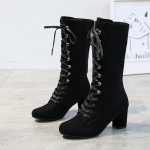 2024. aasta talvised naiste saapad Kingad 2024 vintage n&ouml;&ouml;rsaapad Naiste &uuml;marad kauboi k&otilde;rged kontsad saapad Naine Botas Mujer 35