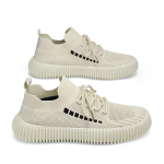 Meeste vabaajajalatsid Nahas&otilde;bralikud pehmed spordijalatsid libisemiskindlad kulumiskindlad tossud 39 beež