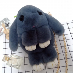 M&auml;ngi surnud k&uuml;&uuml;liku kott armas k&uuml;&uuml;liku imitatsioon Rex k&uuml;&uuml;liku karusnahast kott Palus k&uuml;&uuml;likukott kett j&auml;nesekott crossbody kett naiste kott