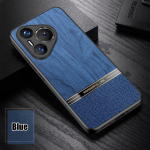 Simuleeritud Puidust Tekstuuriga Telefoni&uuml;mbris Huawei Pura 70 Pro Plus jaoks, Kaameraleobjektiivi Kaitsev Tagakaas HUAWEI Pura 70 Ultra P60 P50 P40 Pro Plus Fundas jaoks Pura 70 Pro Plus must