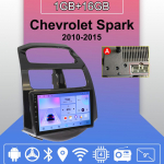 Android Carplay Auto Raadio Chevrolet Spark 2010-2015 jaoks Multimeediam&auml;ngija Peaseade Stereo GPS Navigatsioon BT WIFI 2+32GB 1+16GB,A