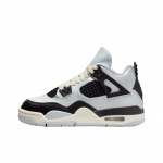 Air Jordan 4 Retro GS Platinum Gold Laste tossud Hall Pure-Platinum Metallic-Gold FZ8585-070 36