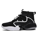 Moodsad vabaajajalatsid meestele Tennised Suveks Tenis Masculino Hingavad Krasovki Paelad V&auml;rvilised Sokksussid Chaussures Pour Hommes 36 black