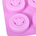 Silikoonist 6 &otilde;&otilde;nsusega seebivormi mesilase kuju Fondant koogivormi k&uuml;psetustarvikud 1pcs