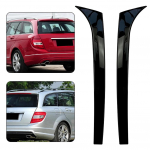 Lisage oma Mercedes-Benz W204 S204 universaalile sportlikkust tagumiste k&uuml;ljepoilerite komplektiga Lihtne paigaldus CHINA