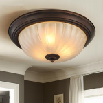 Retro &uuml;mmargune laevalgusti magamistoa valgusti lamp r&otilde;duvalgusti LED dekoratiivlamp Diameter 28cm