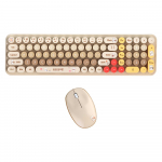 Mofii juhtmeta klaviatuuri ja hiire komplekt BabyBear 2.4G USB ergonoomiline vaikne &uuml;hilduv Windows