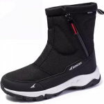 Meeste talvised soojad lumesaapad, veekindel t&otilde;mblukk, kunstkarusnahast vooder, s&auml;&auml;re keskosa pahkluu saapad, libisemiskindlad v&auml;lik&otilde;nnid matkamise t&ouml;&ouml;saapad meeste kingad 48