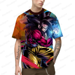 Vegeta spordipluus 100-5XL Goku hiphop T-s&auml;rk meestele Cosplay T-s&auml;rgid &uuml;lisuured r&otilde;ivad mood anime Y2k 5XL