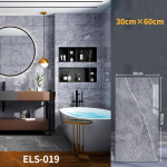 Isekleepuvad 3D imitatsiooniga plaadid seina kleepimine tapeet seinakaunistus WC k&ouml;&ouml;k veekindlad marmorkleebised 6pcs