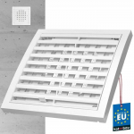 &Otilde;hutusv&otilde;re KOTARBAU 150 x 150 mm ja plastist avec moutiquaire, rond, k&auml;&auml;ritav, l&auml;bim&otilde;&otilde;t 100 mm