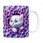 Kassi keraamiline kruus 11 untsi keraamiline joogikruus Klassikaline 3D raamaturiiul Veetass J&otilde;ulukass A