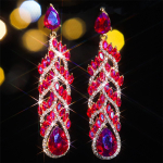 Moodsad pikad s&auml;delevad kristallist k&otilde;rvar&otilde;ngad, isikup&auml;rastatud sada naiste k&otilde;rvar&otilde;ngad ballietenduse k&otilde;rvar&otilde;ngad