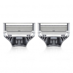 2 tk meeste habemenugade t&auml;itepadruneid Harry 5-kihilisele roostevabast terasest k&auml;sitsi pardlile, habeme trimmerile, padrunite vahetus m&auml;&auml;rderibaga 2pcs