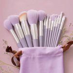 Professionaalne meigipintslite komplekt Super Soft 13tk lilla
