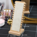 Loominguline bambusest puidust kaelakeeraam Moeehte n&auml;idiku raam k&auml;ev&otilde;ru tugi Ehete v&auml;ljapaneku rekvisiidid