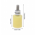 Paksendatud laager nailonist juhikuga rullv&auml;rava rattad - libisevate v&otilde;i konsoolv&auml;ravate positsioneerimisjuhik Ukse ratta &uuml;mberp&ouml;&ouml;ramine A