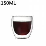 1-6 tk 80-450 ml kuumakindel kahe seinaga teeklaasist tass &otilde;llekohv k&auml;sitsi valmistatud loominguline k&uuml;lma jooki l&auml;bipaistev joogin&otilde;ude komplekt 1pc