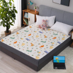 Veekindel, pestav puuvillane t&auml;iskasvanute m&auml;hkmepadi &ndash; hingav &uuml;lisuur hooldusmadrats vanematele inimestele 150x200 cm