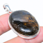 Labradorite Handmade 925 Sterling Silver Jewelry Pendant 1.89 t1g96