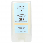 Babo Botanicals, Baby Face, Mineral Sunscreen Stick, SPF 50, 0.6 oz (17 g)